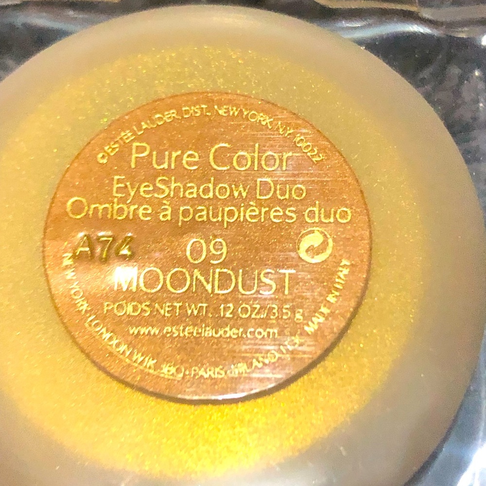 Estee, Lauder  pure color, eyeshadow, duo moon, dust